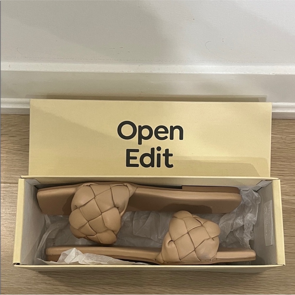 Braided Tan Summer Sandal -Brand New Never Worn